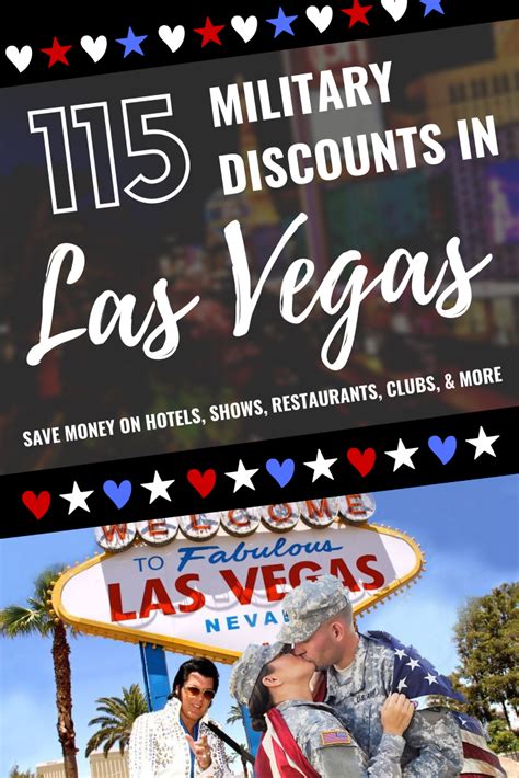 las vegas military discount tickets.